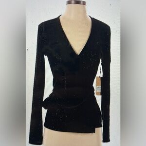 Halogen long sleeve top